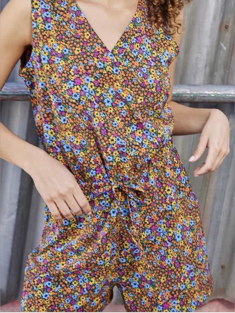 TOAD&CO SUNKISSED LIV ROMPER Size Small